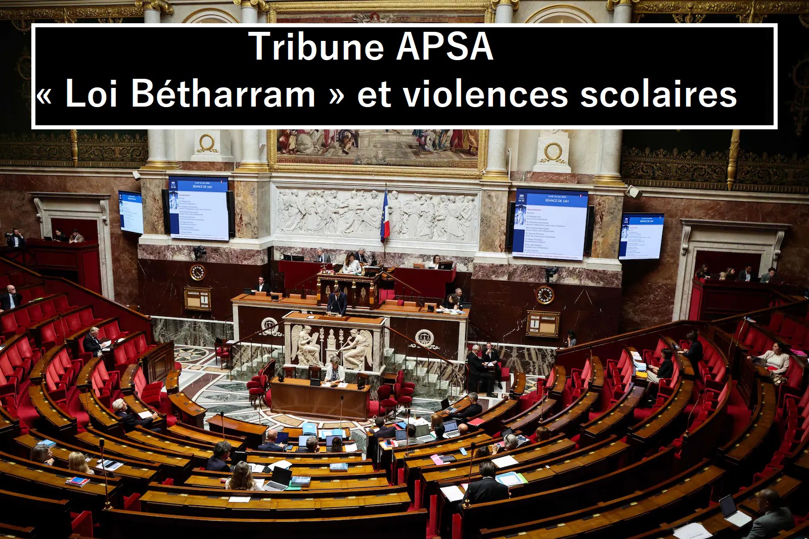 🏛️ Tribune : « Loi Bétharram » et violences scolaires : L'APSA salue un bouclier préventif historique, mais alerte sur le point mort de la réparation